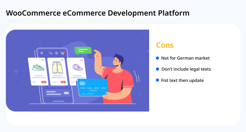 Cons of WooCommerce
